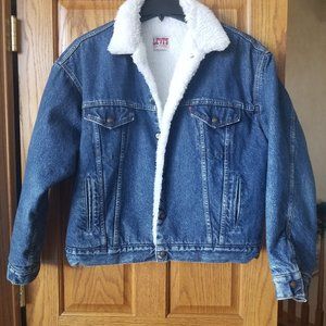 Levi's Denim Sherpa Jacket